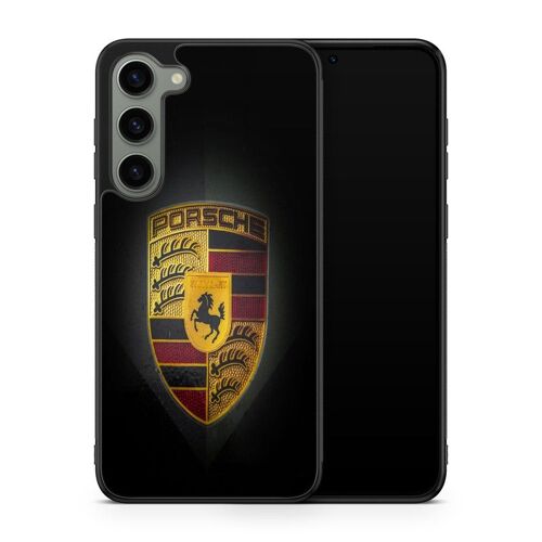 Coque De Téléphone Pour Samsung Galaxy A55 Ferrari Bugatti Bmw Voiture Luxe Car Ref 6155