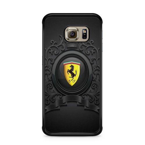 Coque De Téléphone Pour Samsung Galaxy S6 Edge Ferrari Bugatti Bmw Voiture Luxe Car Ref 4169