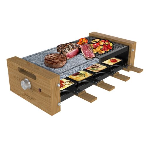 Plaque chauffantes grill Cecotec Cheese&Grill 8400 Wood MixGrill 1200 W