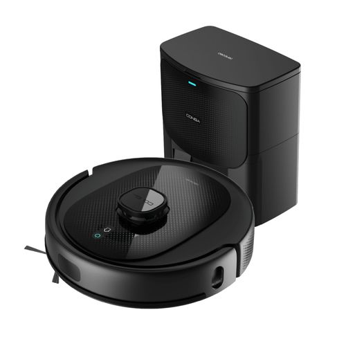 Cecotec Robot Aspirateur Conga 8290 Immortal Ultra Power Home X-Treme. iTech Laser Eye, 7000 Pa, 280 m2, Plan de pièce, 10 modes, Zone réglementée, Récurage, Surface totale, Sac 3 L, Application