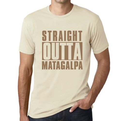 Homme Tee-Shirt Tout Droit Sorti De Matagalpa - Straight Outta Matagalpa - T-Shirt Graphique Éco-Responsable Vintage Cadeau Nouveauté