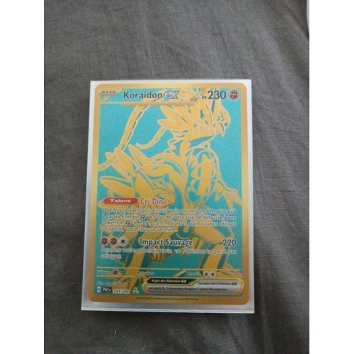 Koraidon Ex Gold 245/091 De Destinée De Paldea