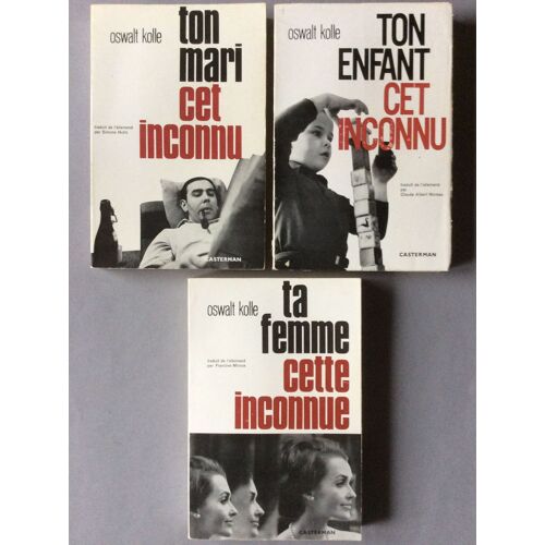Oswalt Kolle - Lot De 3 Livres