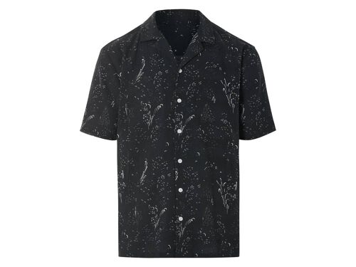 Livergy® Chemise Homme (Noir, Xl)