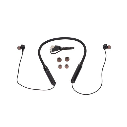 Casque tour de cou Bluetooth avec autonomie de 13 heures, son HD, micro antibruit et design flexible