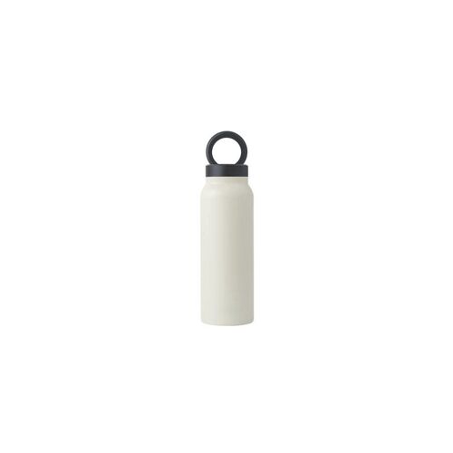 Bouteille D'eau Isotherme En Acier Inoxydable 304 Avec Support Pour Téléphone, Blanche, 8,8 X 24,5 Cm, Anti-Fuite