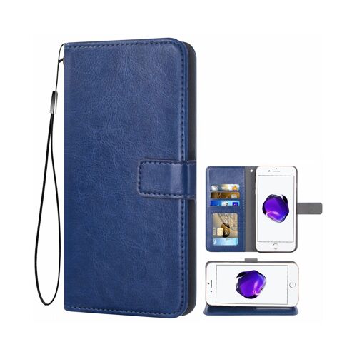 Étui À Rabat Premium Pour Iphone 7 Plus Avec Emplacements Pour Cartes Et Fermoir Magnétique