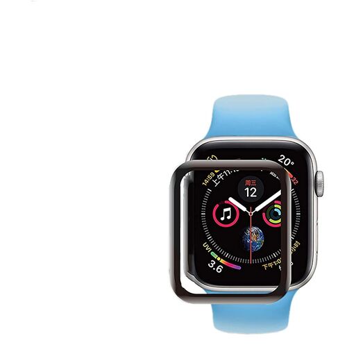 Protection D'écran En Verre Trempé À Couverture Complète Pour Apple Watch ¿ Dureté 9h, Anti-Traces De Doigts, Épaisseur 0,3 Mm