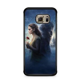 Coque De Téléphone Pour Samsung Galaxy S6 Edge La Belle Et La Bete Disney Dessin Animé Rose Eternelle Ref 1991