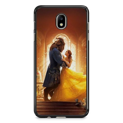 Coque De Téléphone Pour Samsung Galaxy J5 2017 ( J530 ) La Belle Et La Bete Disney Dessin Animé Rose Eternelle Ref 2363