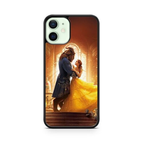 Coque De Téléphone Pour Iphone 13 Pro La Belle Et La Bete Disney Dessin Animé Rose Eternelle Ref 2318