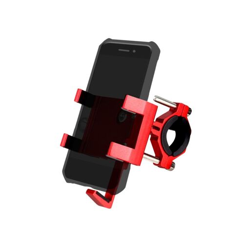 Support De Téléphone Pour Vélo - Compatible Avec Les Guidons De 22 À 36 Mm, Compatible Avec Les Téléphones De 70 À 100 Mm, Aluminium Durable