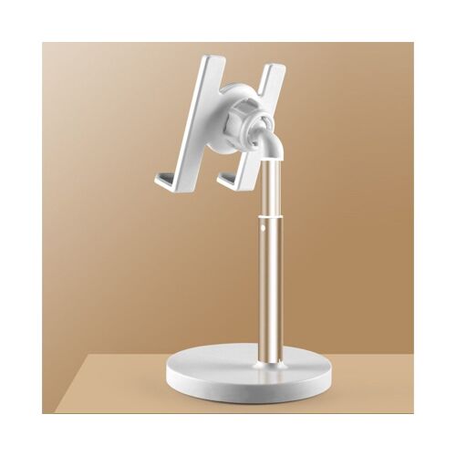 Support de téléphone réglable pour téléphones portables et tablettes de moins de 10 pouces avec fente de chargement et rotation à 360 degrés