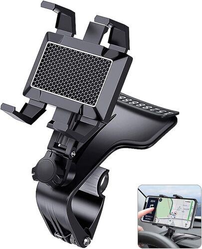 Support De Téléphone Pour Tableau De Bord Nouvellement Conçu Avec Rotation À 360 Degrés Et Large Compatibilité Pour Tous Les Téléphones