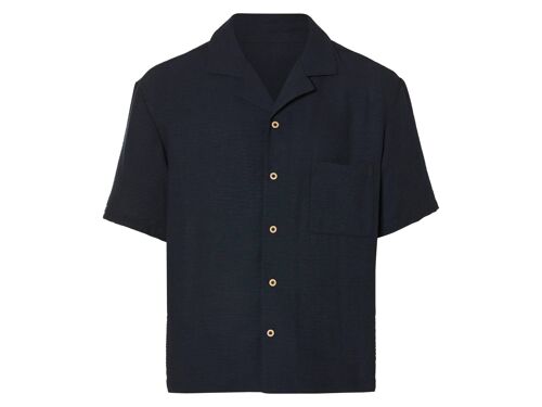 Esmara Men Chemise Homme (Bleu Foncé, M (39/40))