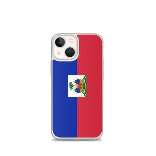 Coque Iphone Drapeau D'haiti Iphone 13 Mini