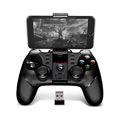 Manette de jeu Bluetooth iPega PG-9076 pour Android, iOS et Windows ¿ Manette sans fil avec fonction Turbo