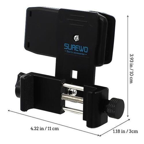 Pince De Fixation Professionnelle Pour Téléphone Portable, Rotation À 360 Degrés Et Positions Réglables.