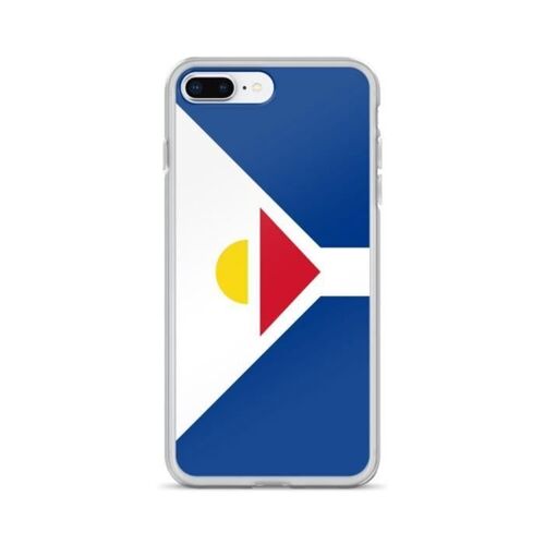 Coque Iphone Drapeau De Saint Martin Antilles Francaises Iphone 7 Plus