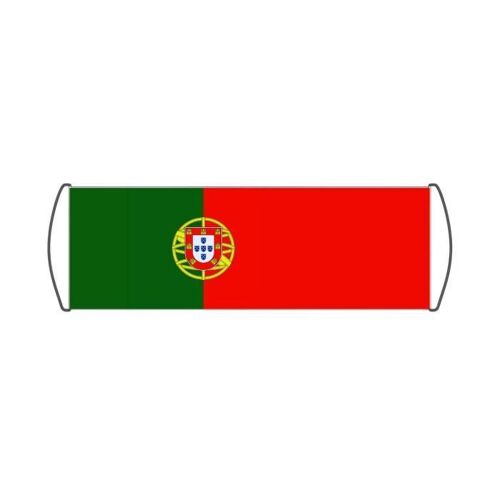 Bannière de défilement Drapeau du Portugal en 24x70cm
