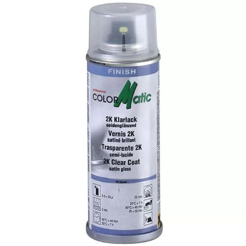 Vernis Incolore Brillant 2k Sechage Lent 200ml Colormatic