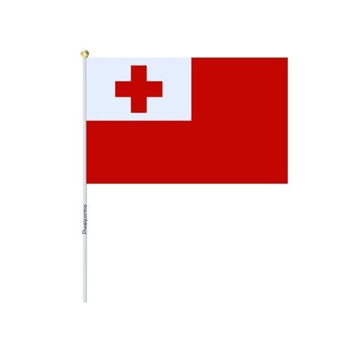Lots Mini Drapeau des Tonga 14x21cm en 50 pièces
