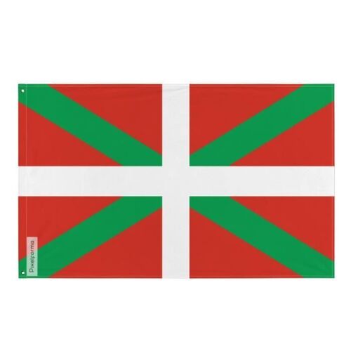 Drapeau des Pyrénées-Atlantiques à l'Ouest 64x96cmen polyester