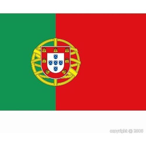 Drapeau - Portugal - 1.50M x 90Cm - Vert et Rouge - Rectangulaire - Extérieur