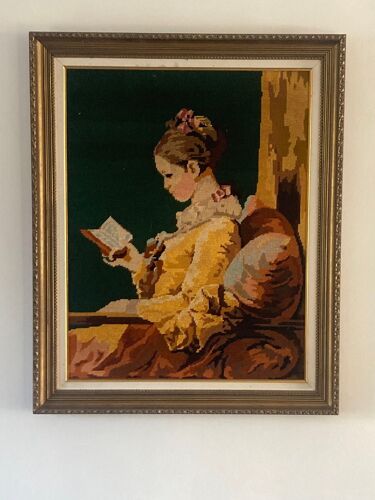 Tableau En Canevas D'après La Peinture À L'huile De Fragonard : La Liseuse