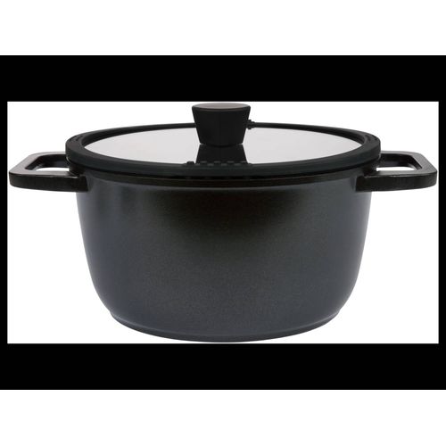 SILVERCREST® Faitout en fonte d'aluminium, Ø 24 cm (noir)