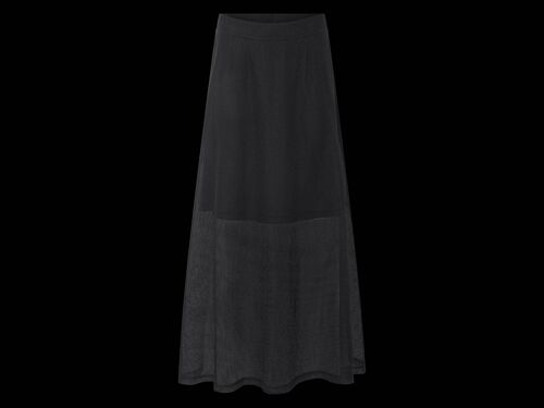 Esmara® Jupe Longue Femme (Noir, S(34/36))