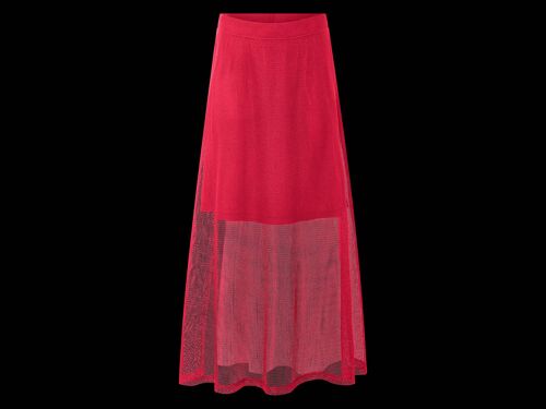 Esmara® Jupe Longue Femme (Rouge, L(42/44))