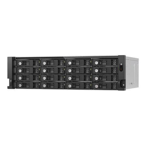 QNAP TL-R1600PES-RP - Baie de disques - 16 Baies (SATA-600) - SAS 12Gb/s (externe) - rack-montable - 3U
