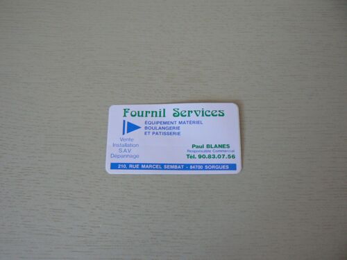 Autocollant Fournil Services