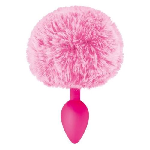 Plug Anal Pompon Rose - Cc5700910050 Couleur : Rose Taille : Tu