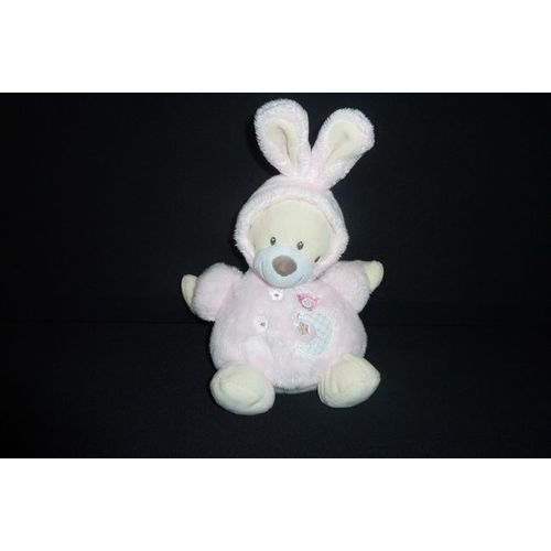 Doudou Ours Deguise En Lapin Auchan 1760084 30