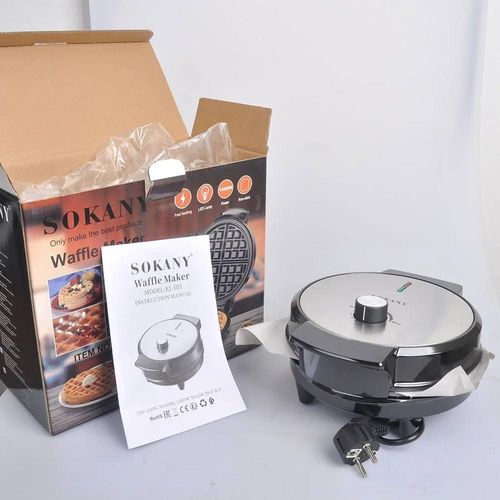 ytseazn-Gaufrier belge Houselin,1000 watts--Black