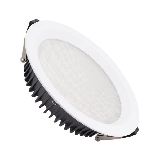 Downlight Led 40w Rond Aero 130 Lm/W Microprismatique Lifud Coupe Ø 200 Mm Blanc Froid 6000k