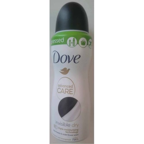 Deo Dove Advanced Care Invisible Dry Compressé 100ml 