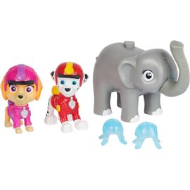 Paw Patrol Jungle Pups Marshall, Skye & Elephant Action Figures