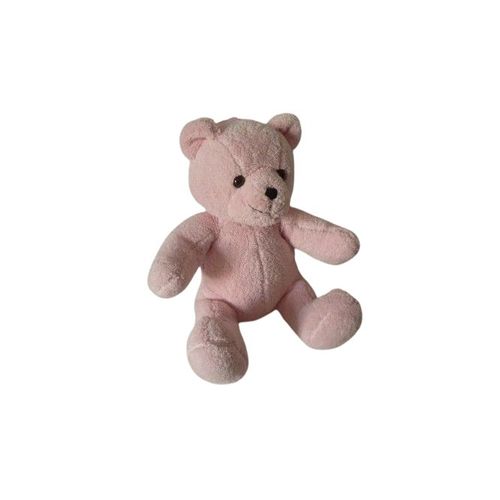 Doudou Peluche Ours 32 Cm Rose Parfait État Sandy
