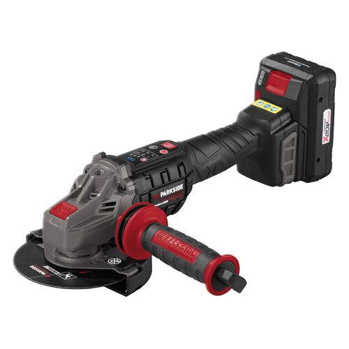 PARKSIDE PERFORMANCE® Set meuleuse d'angle sans fil PWSAP 20-Li F6 + batterie + chargeur, 20 V