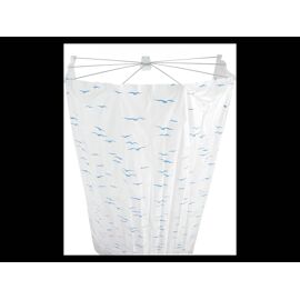Ridder Cabine de douche pliante Ombrella Sylt, 100 x 70 x 170 cm (bleu)