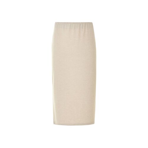 Esmara® Jupe Mi-Longue En Maille Femme (Beige, L(42/44))