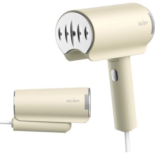 KALANKA-Pliable Défroisseur Vapeur Portable, Défroisseur à Vapeur Fer a Repasser Voyage 20 Secondes de Chauffage Rapide, 150ML, Réservoir d'eau Amovible, Steamer Défroisseur