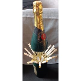champagne bottle cigarette holder Vintage Cigarettes Dispenser No two pieces are exactly alike Vintage 25 Cigarette Dispenser Holder