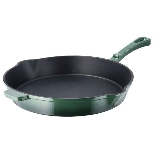 SILVERCREST® Poêle en fonte Premium, 30 cm (vert)