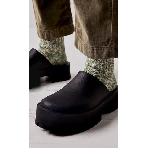 Gros Sabots Chunky Noir 39 / 40 Semelle Plateforme Épaisse Tres Confortable Marche Detente Mode Tendance Adulte Mixte