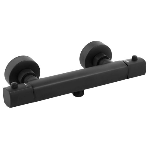 LIVARNO home Mitigeur thermostatique douche/baignoire Slim (mitigeur robinet de douche, noir)