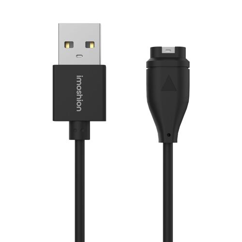 imoshion Câble de chargement USB-A Garmin Watch 0,5 mètre